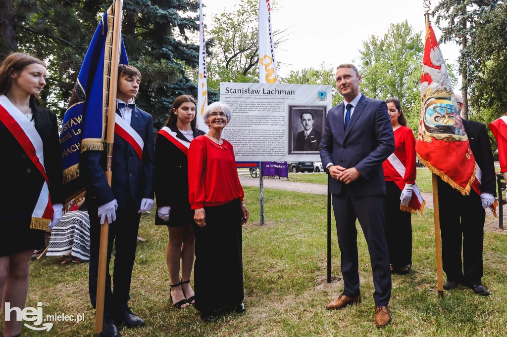 Uroczystość w Parku Stanisława Lachmana