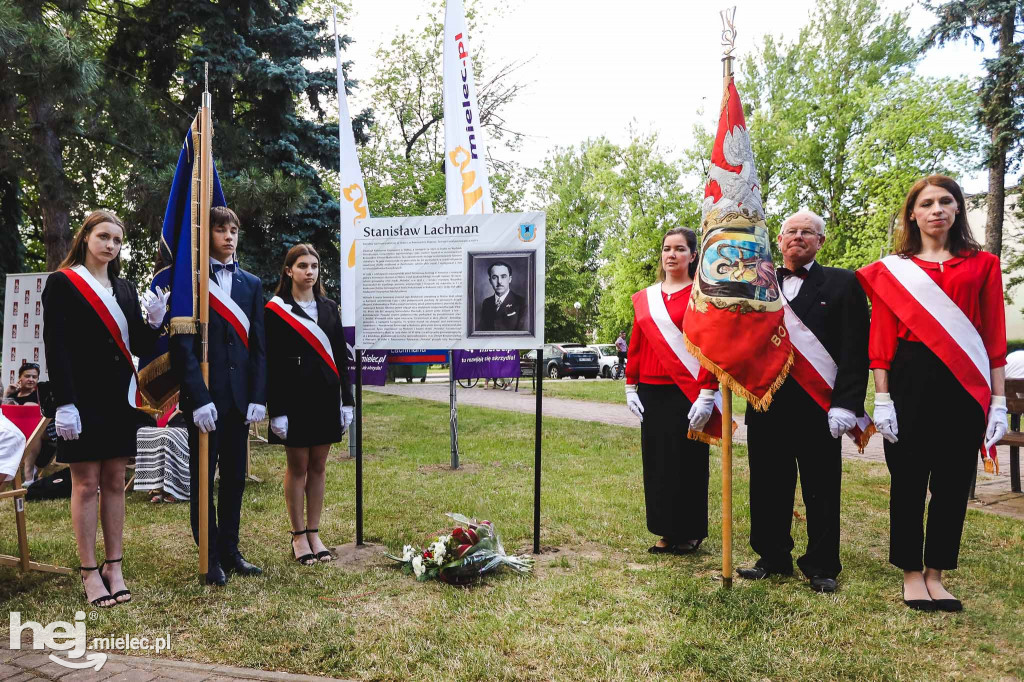 Uroczystość w Parku Stanisława Lachmana