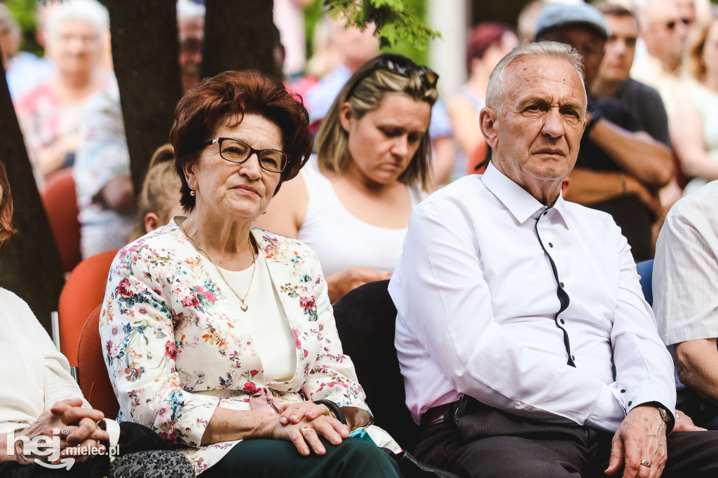 Uroczystość w Parku Stanisława Lachmana