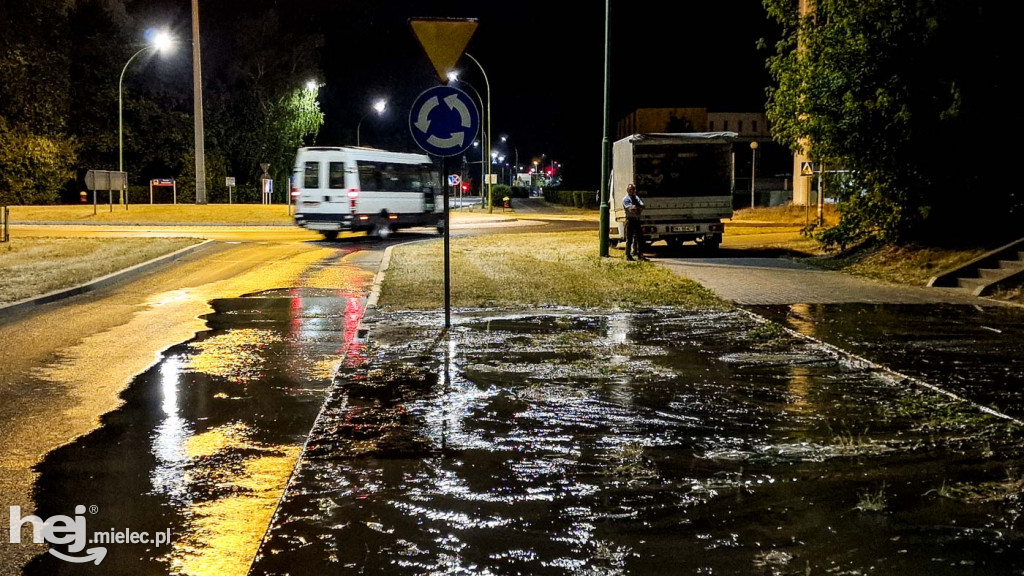Awaria wodociągu przy ul. Jagiellończyka