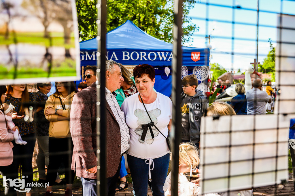 Biesiada w Borowskim Rynku i nowa fontanna w Borowej