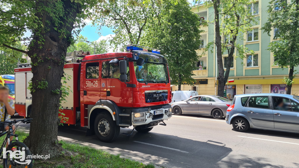 Dramatyczny wypadek w centrum