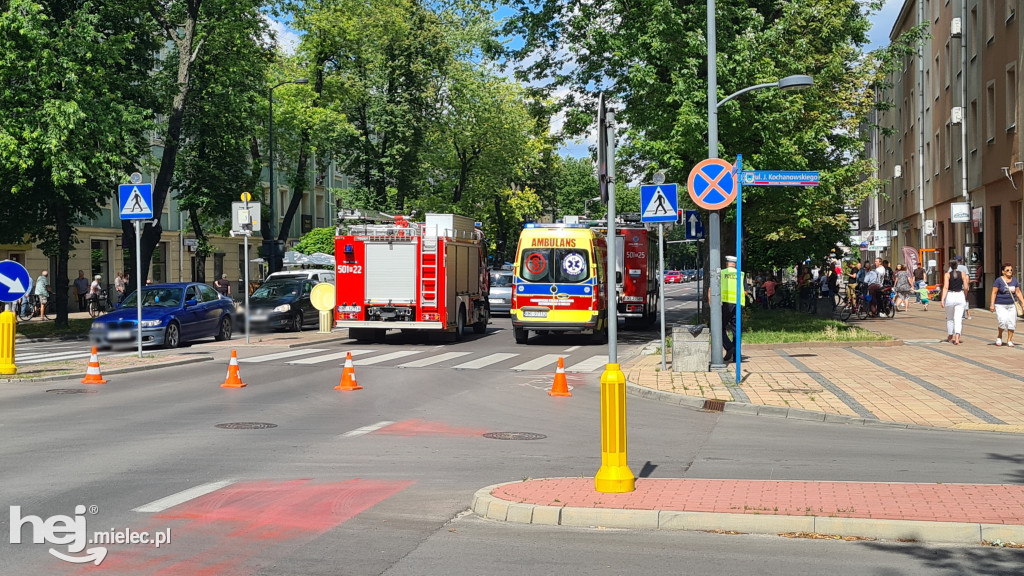 Dramatyczny wypadek w centrum