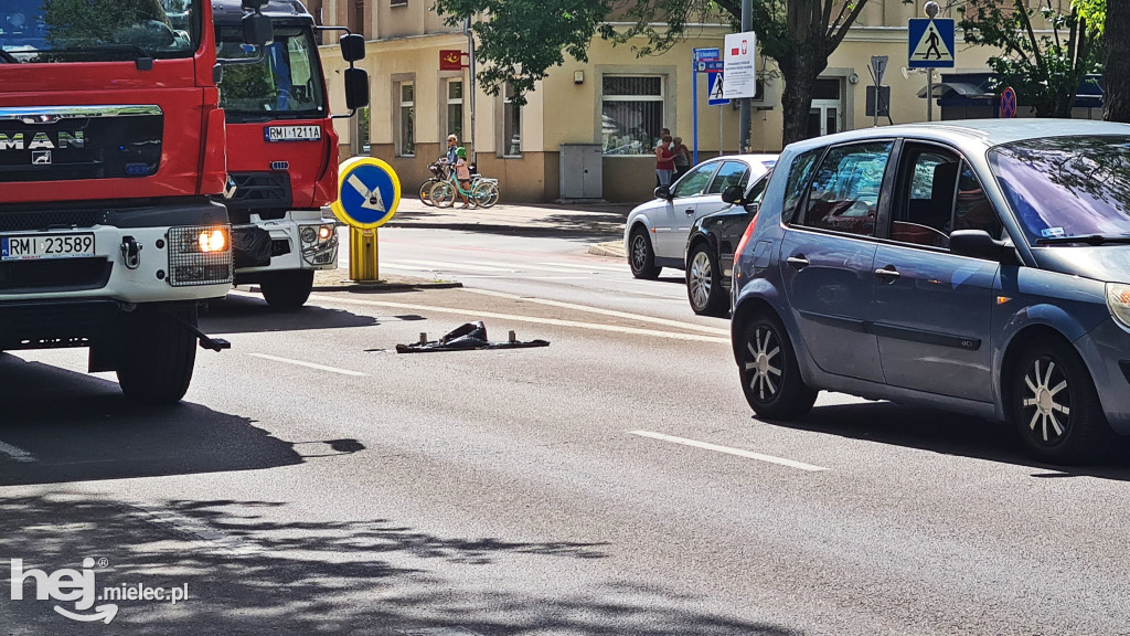 Dramatyczny wypadek w centrum