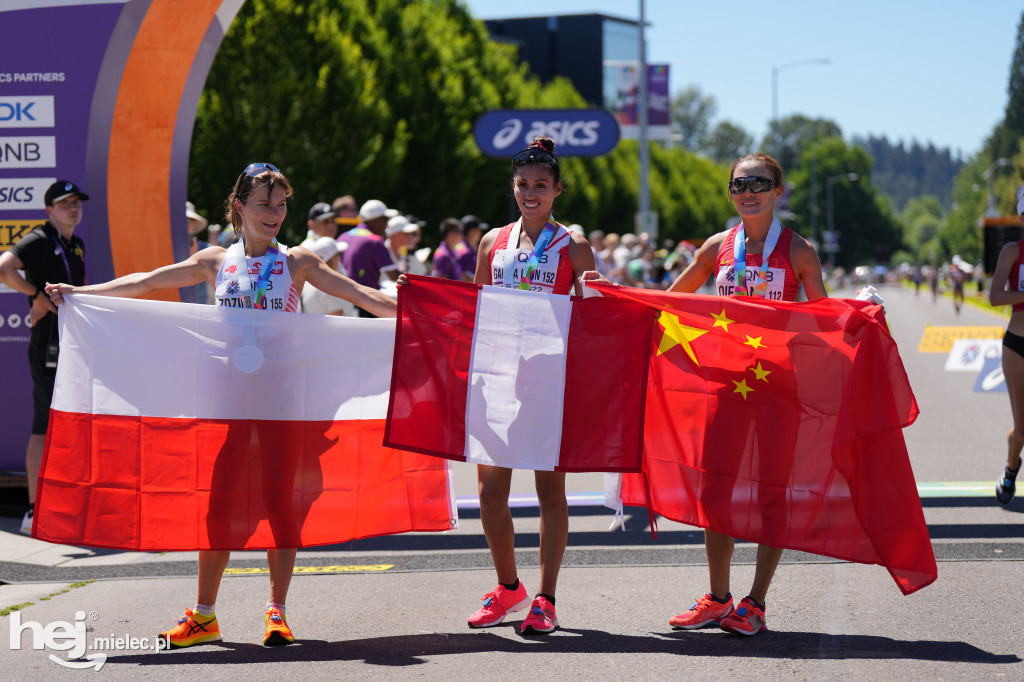 Katarzyna Zdziebło Wicemistrzynią Świata w chodzie sportowym na 20 kilometrów