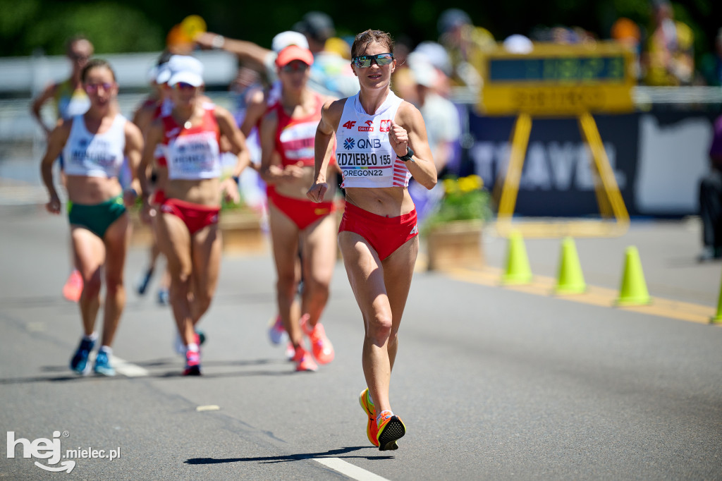 Katarzyna Zdziebło Wicemistrzynią Świata w chodzie sportowym na 20 kilometrów