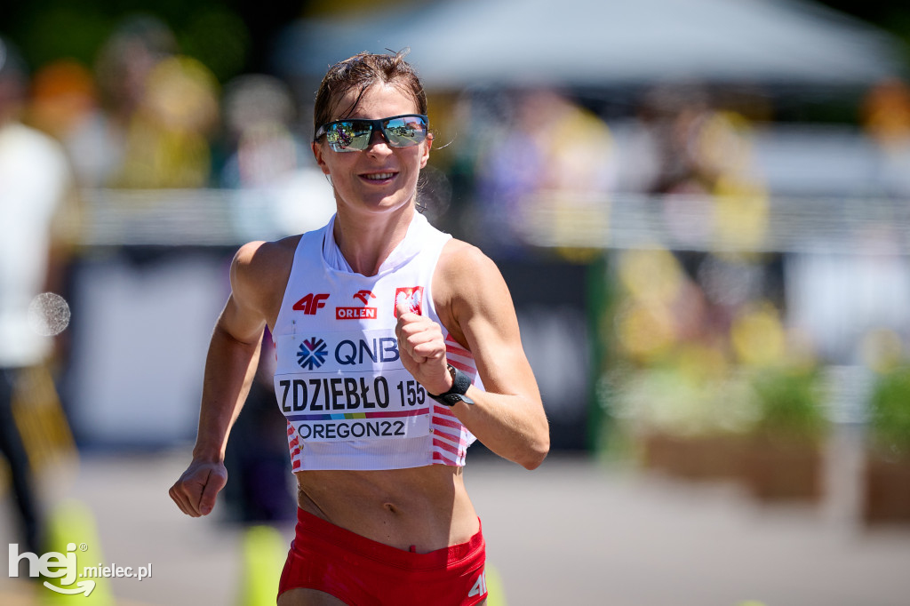 Katarzyna Zdziebło Wicemistrzynią Świata w chodzie sportowym na 20 kilometrów