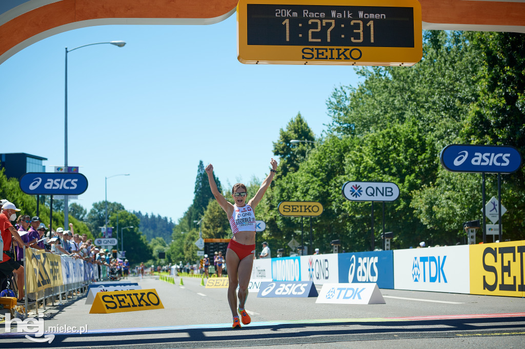 Katarzyna Zdziebło Wicemistrzynią Świata w chodzie sportowym na 20 kilometrów
