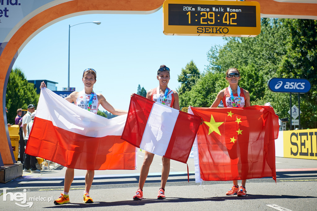 Katarzyna Zdziebło Wicemistrzynią Świata w chodzie sportowym na 20 kilometrów