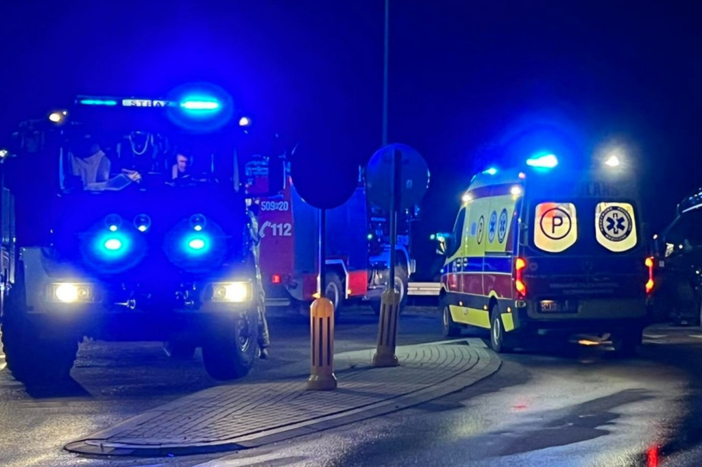 Wypadek na drodze Mielec - Połaniec