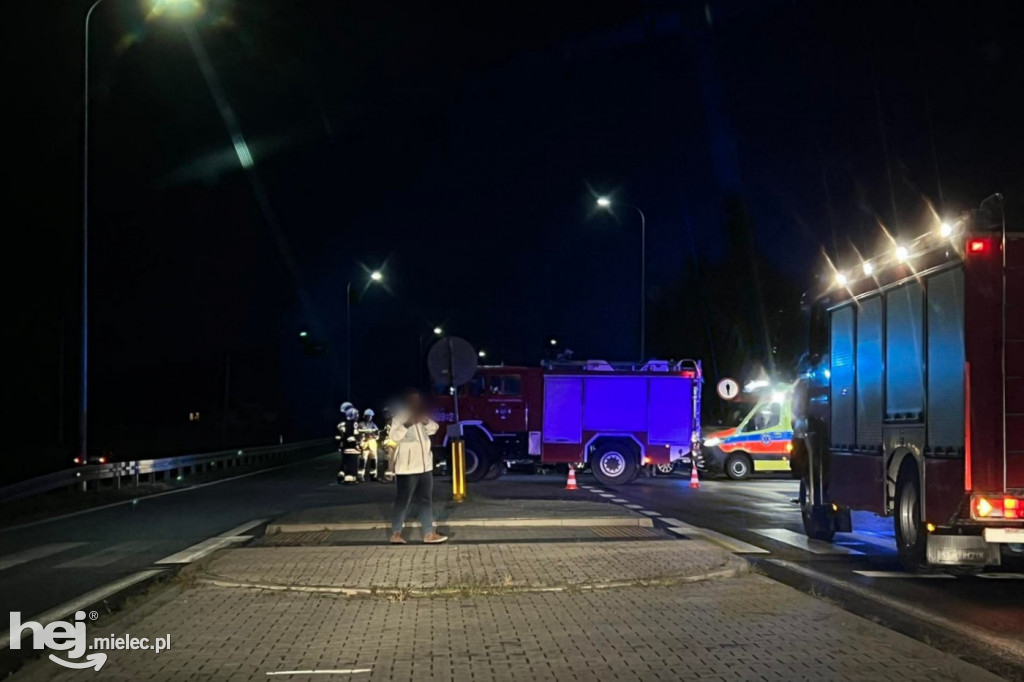 Wypadek na drodze Mielec - Połaniec