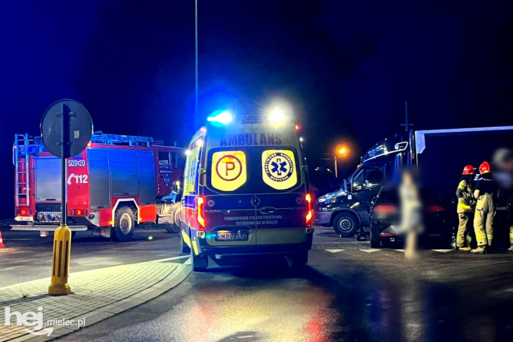 Wypadek na drodze Mielec - Połaniec