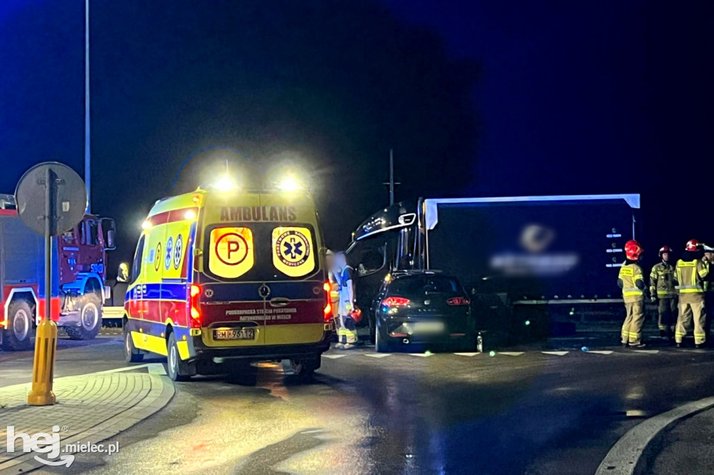 Wypadek na drodze Mielec - Połaniec