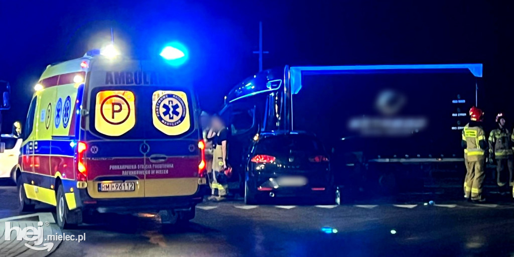 Wypadek na drodze Mielec - Połaniec