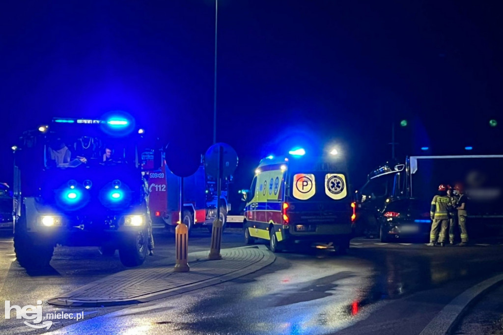 Wypadek na drodze Mielec - Połaniec