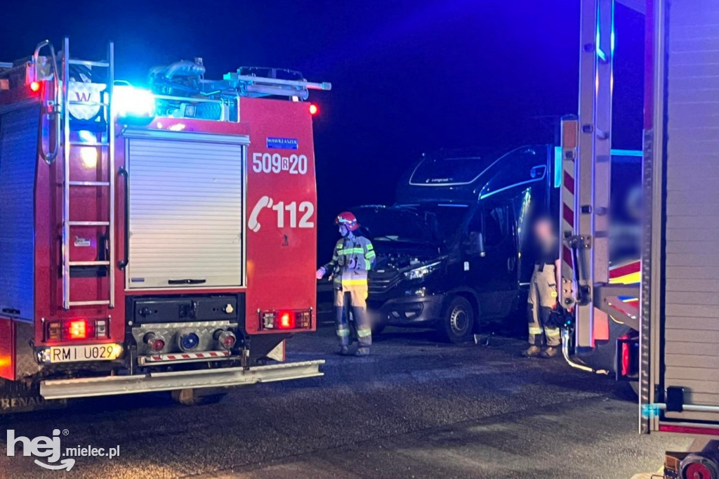 Wypadek na drodze Mielec - Połaniec