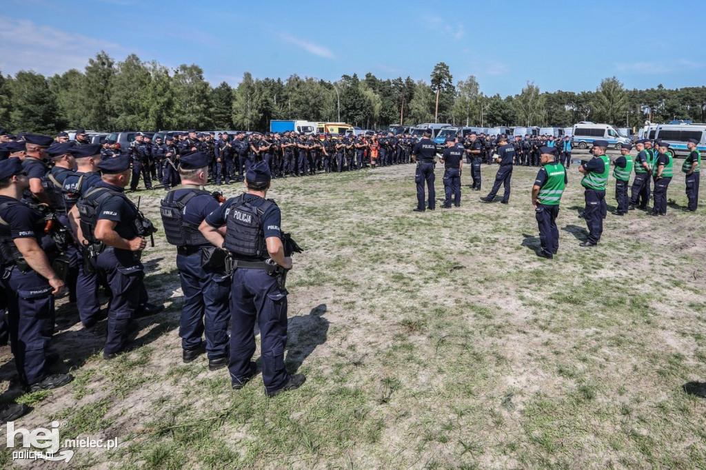 Duże ćwiczenia policji na Podkarpaciu