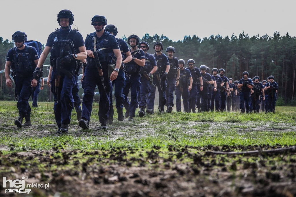 Duże ćwiczenia policji na Podkarpaciu