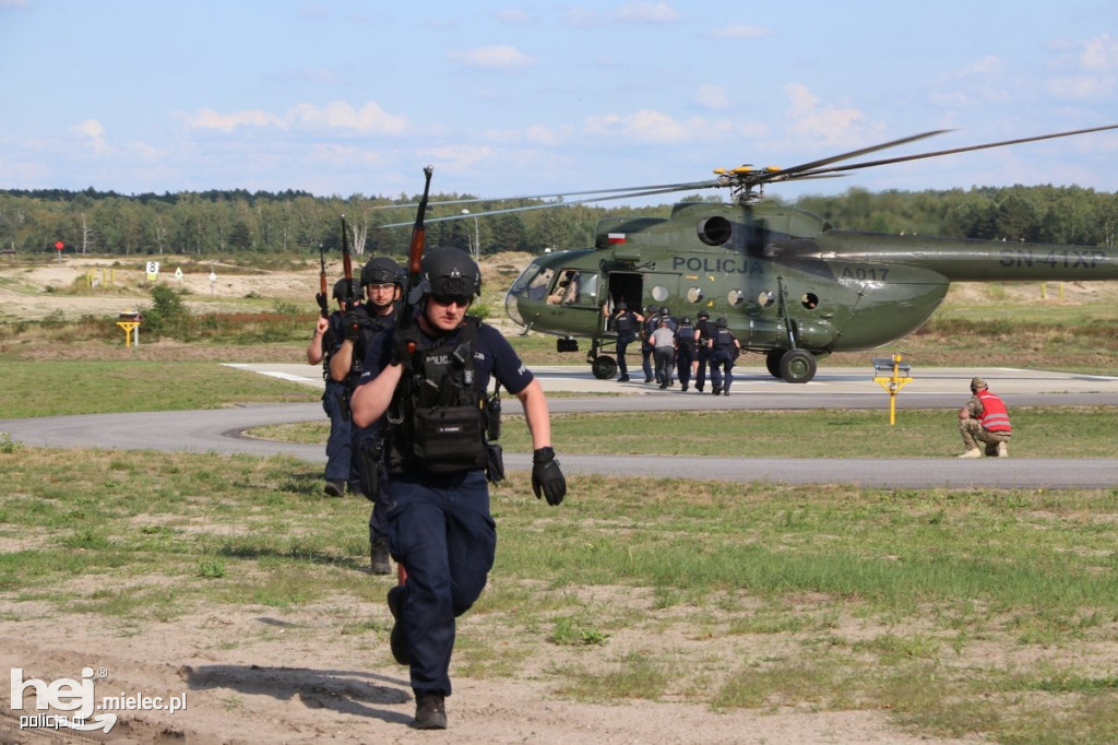 Duże ćwiczenia policji na Podkarpaciu