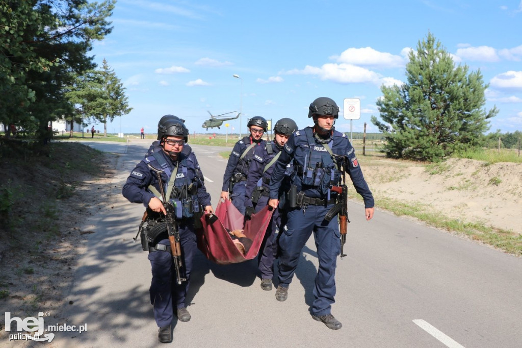 Duże ćwiczenia policji na Podkarpaciu