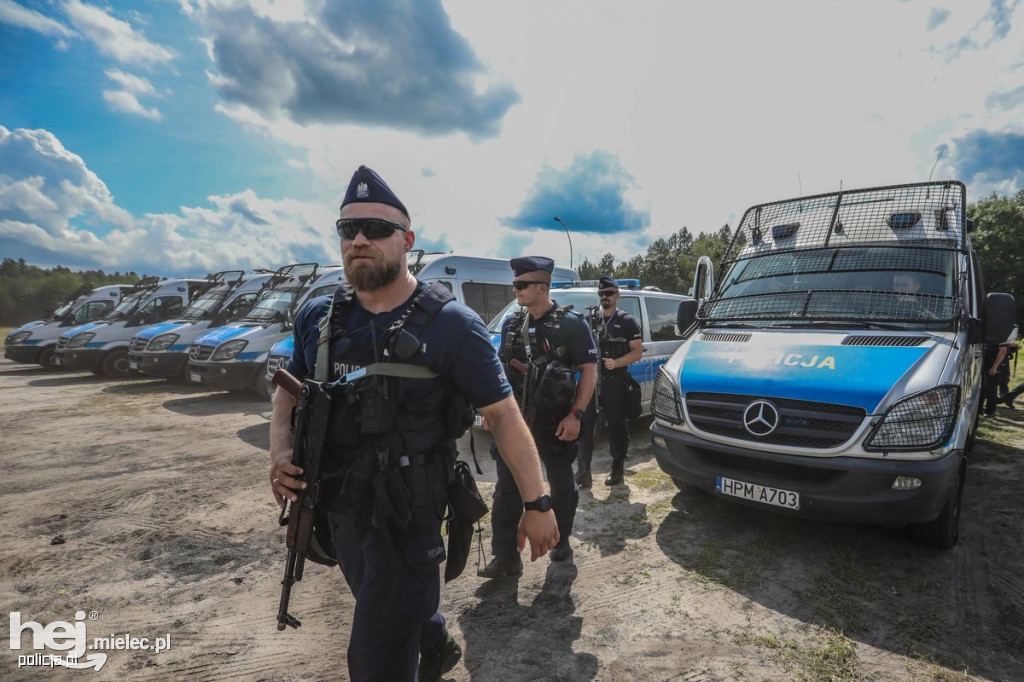 Duże ćwiczenia policji na Podkarpaciu