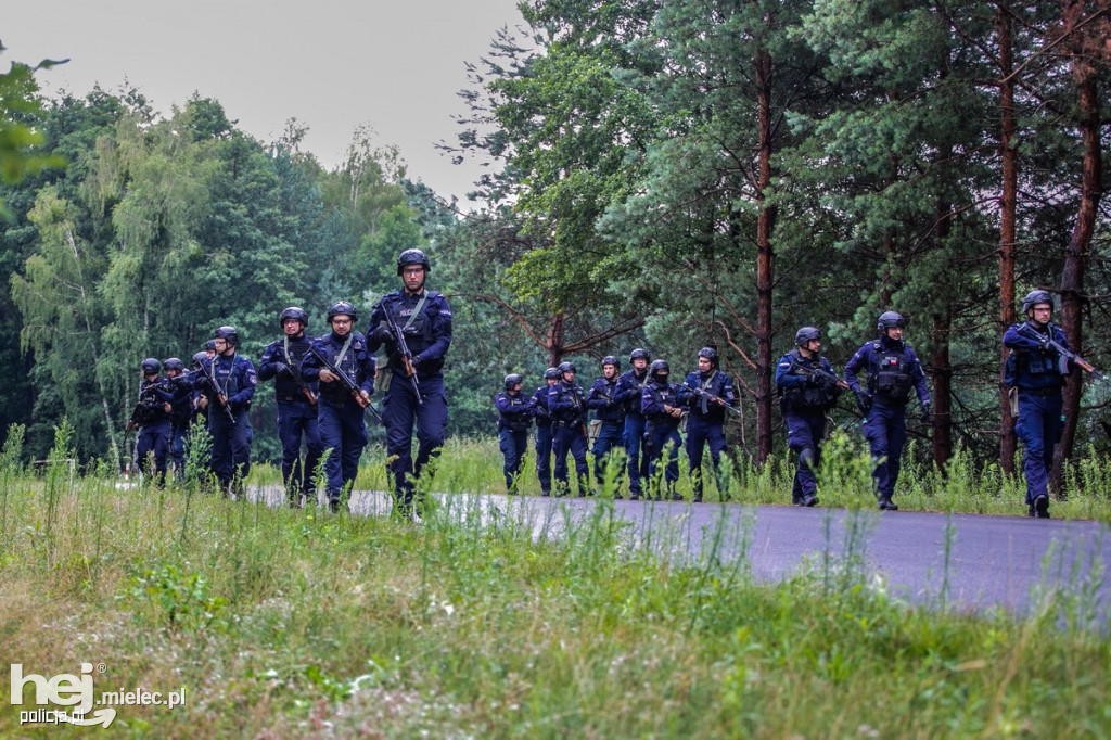 Duże ćwiczenia policji na Podkarpaciu