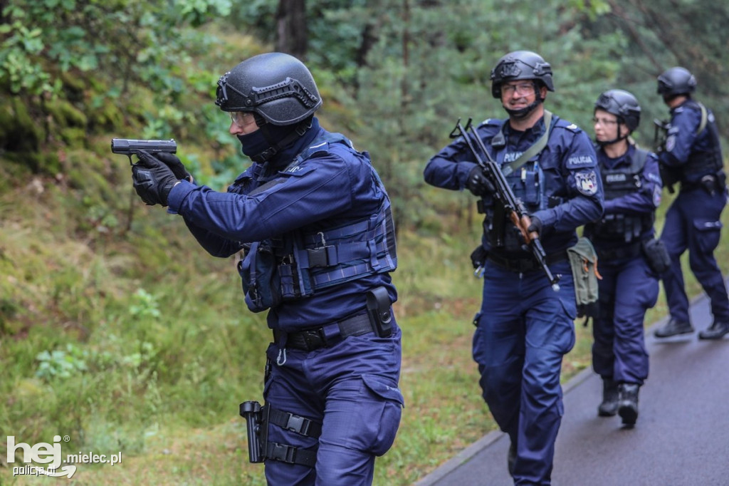 Duże ćwiczenia policji na Podkarpaciu