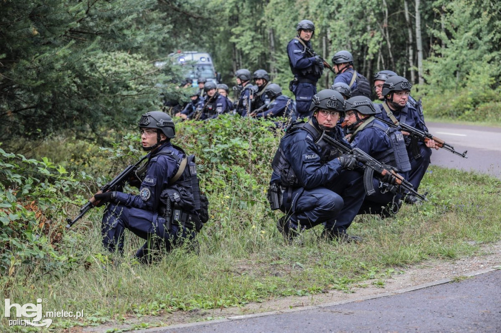 Duże ćwiczenia policji na Podkarpaciu