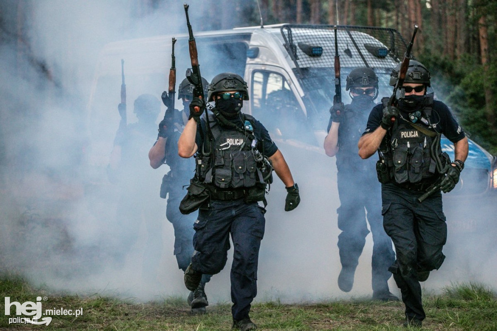 Duże ćwiczenia policji na Podkarpaciu