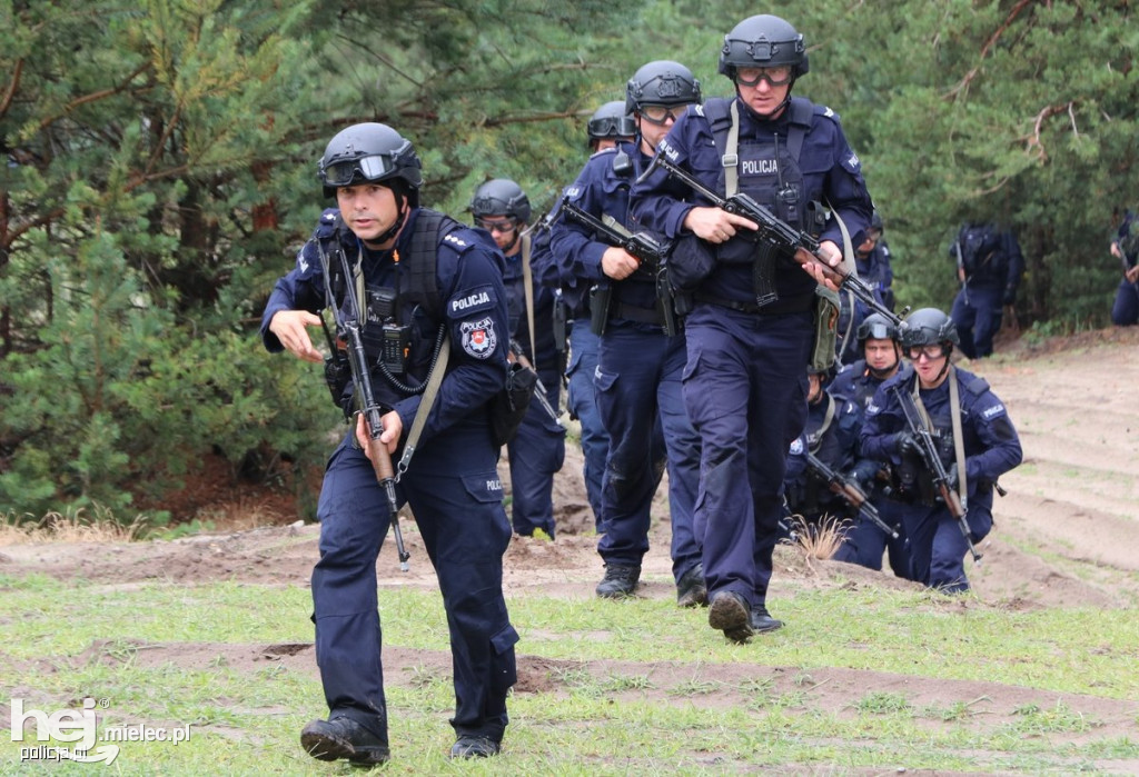 Duże ćwiczenia policji na Podkarpaciu