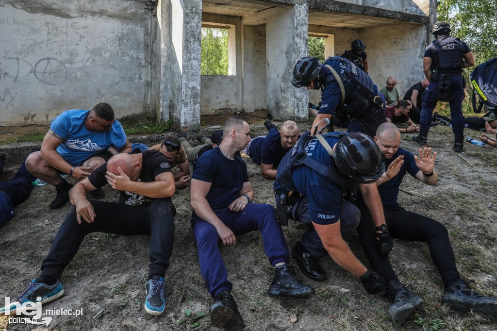 Duże ćwiczenia policji na Podkarpaciu