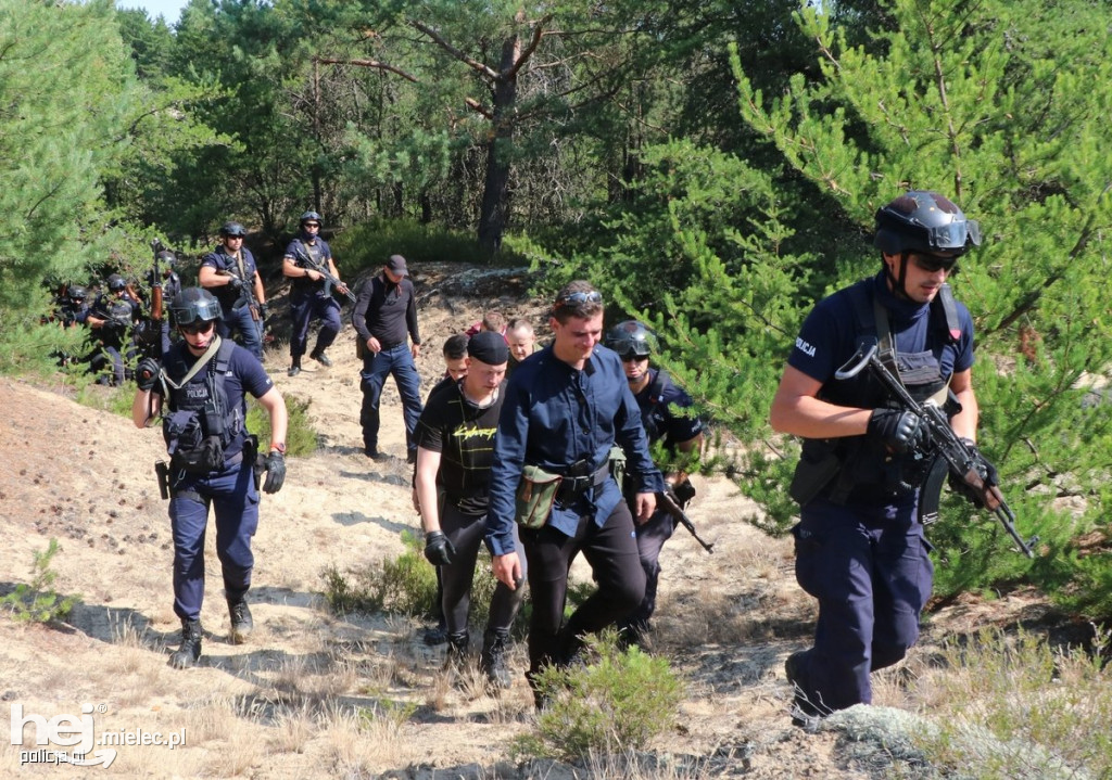 Duże ćwiczenia policji na Podkarpaciu