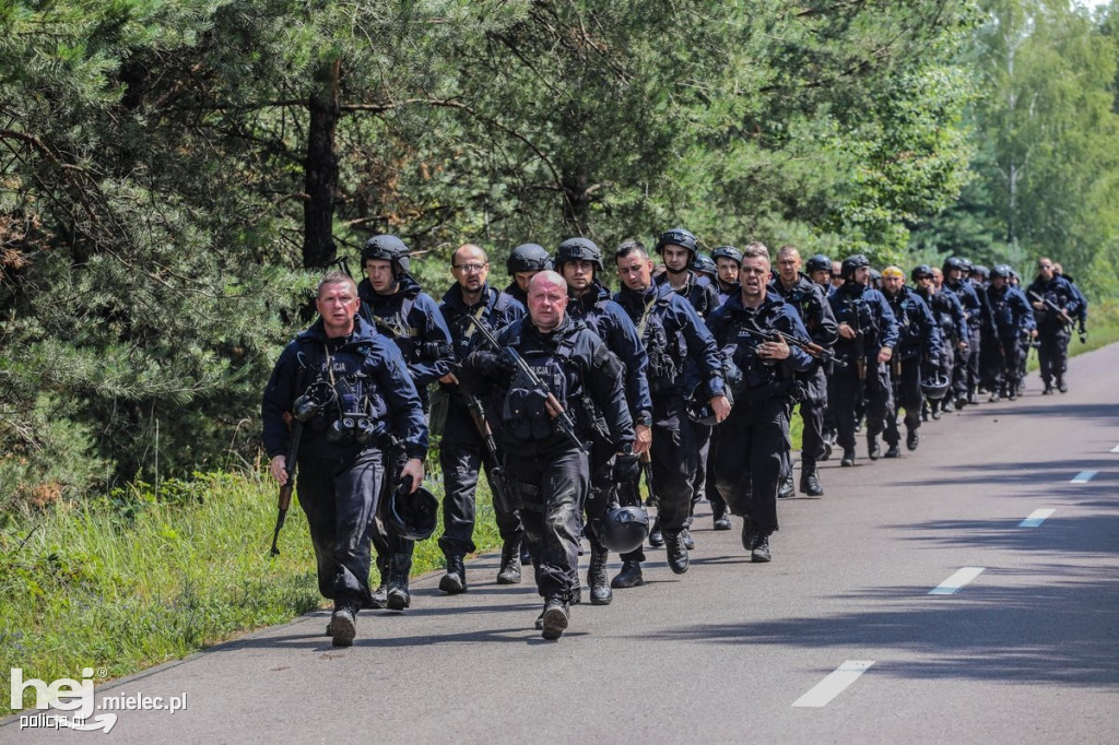 Duże ćwiczenia policji na Podkarpaciu