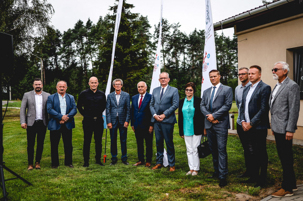 Kanalizacja w Woli Chorzelowskiej - briefing prasowy