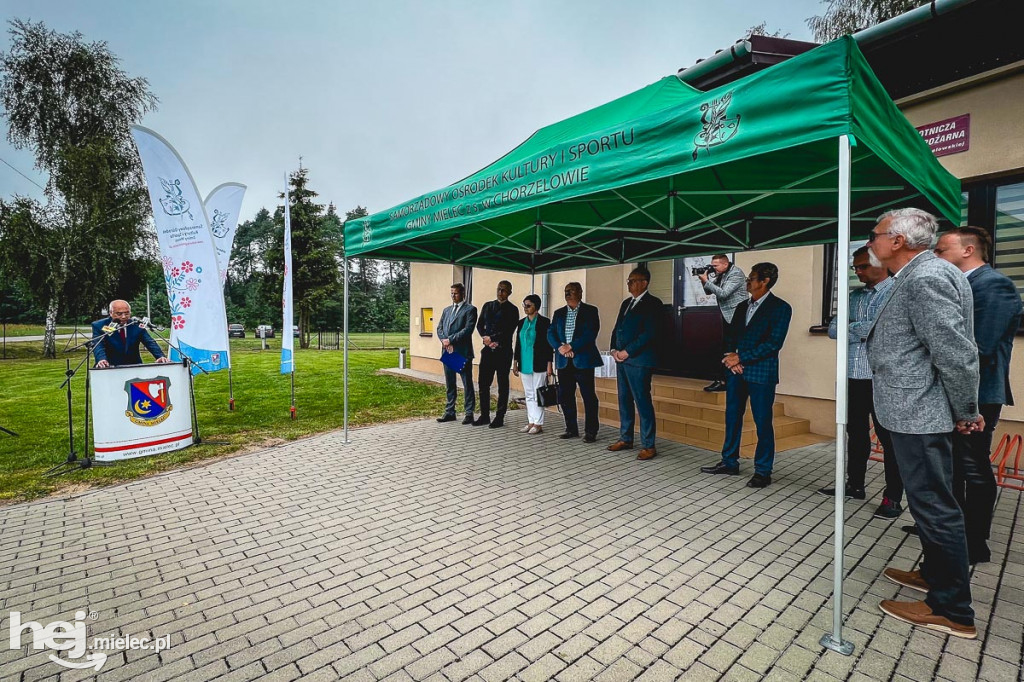 Kanalizacja w Woli Chorzelowskiej - briefing prasowy