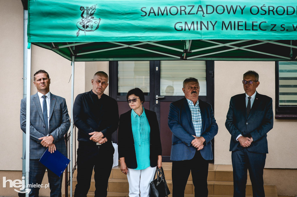Kanalizacja w Woli Chorzelowskiej - briefing prasowy