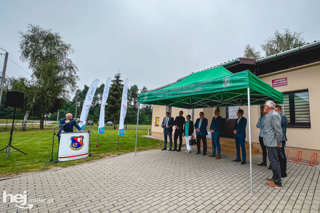 Kanalizacja w Woli Chorzelowskiej - briefing prasowy