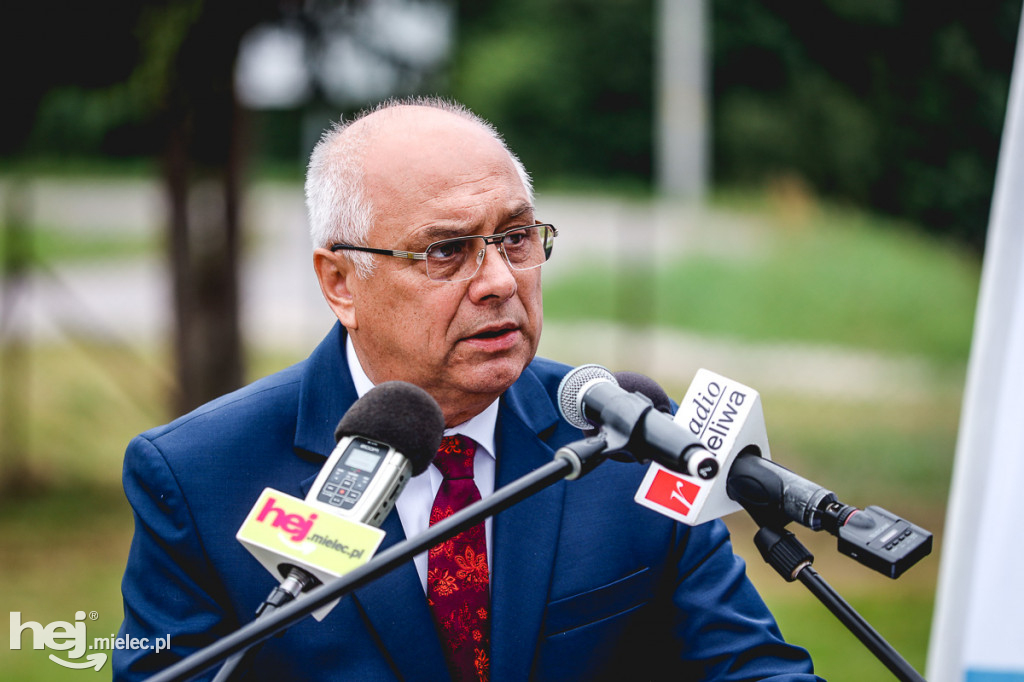 Kanalizacja w Woli Chorzelowskiej - briefing prasowy