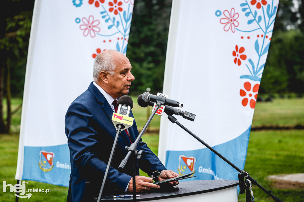 Kanalizacja w Woli Chorzelowskiej - briefing prasowy