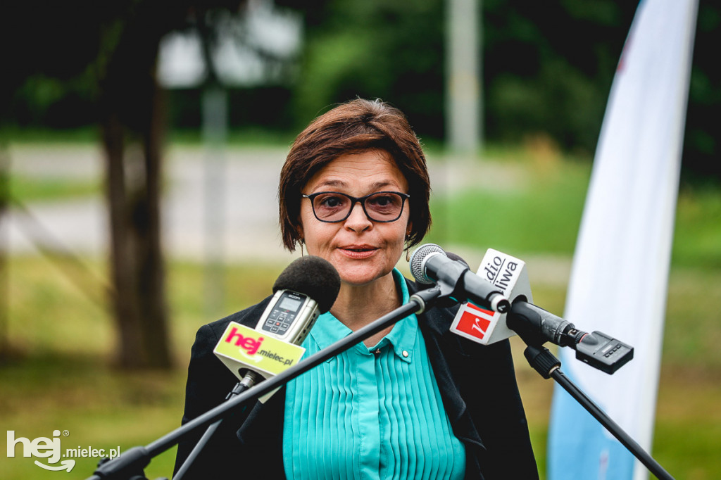 Kanalizacja w Woli Chorzelowskiej - briefing prasowy