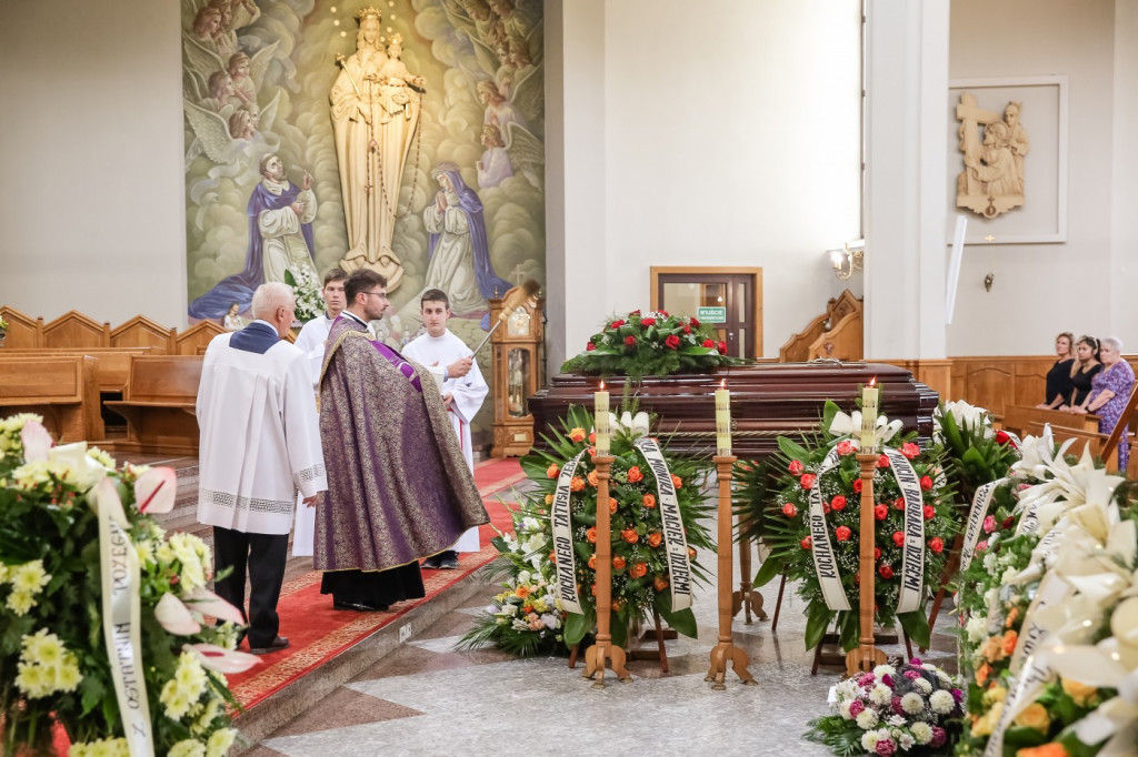 Pożegnanie śp. Jacka Bąka