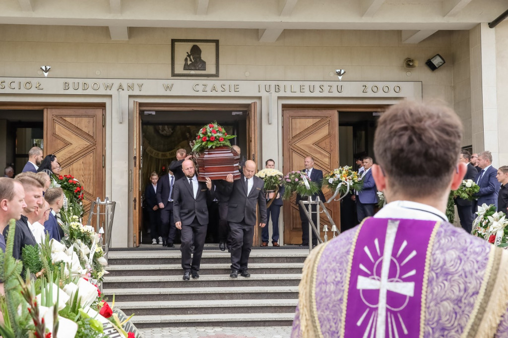 Pożegnanie śp. Jacka Bąka