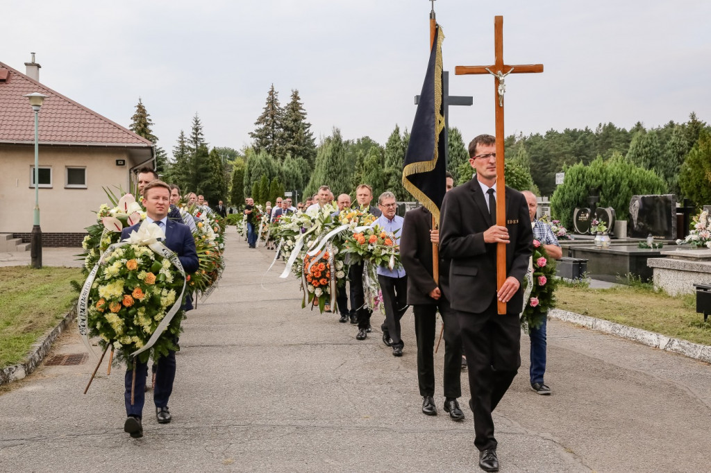 Pożegnanie śp. Jacka Bąka