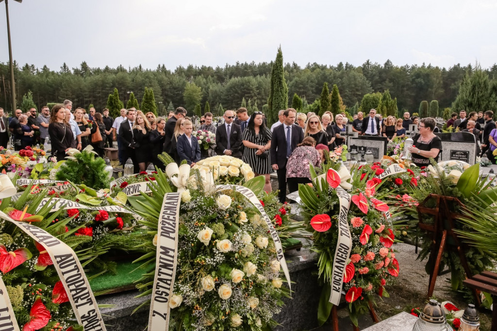 Pożegnanie śp. Jacka Bąka