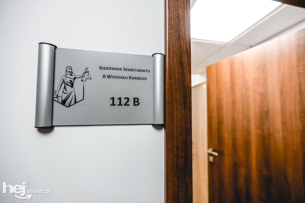 Otwarcie budynku administracyjnego Sądu Rejonowego