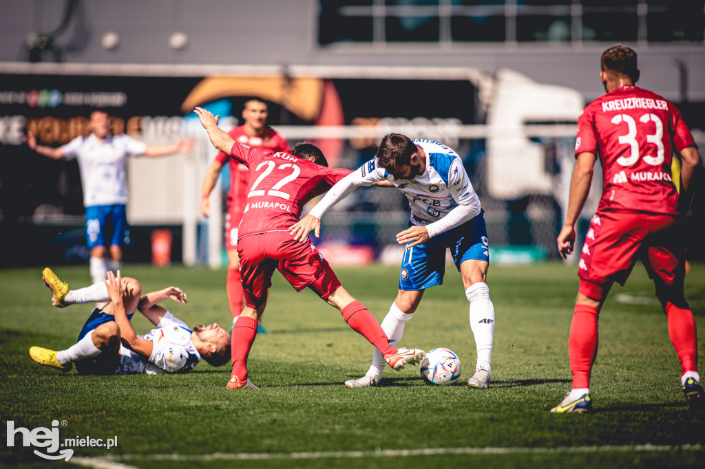 PGE FKS Stal Mielec - Widzew Łódź [Z BOISKA]