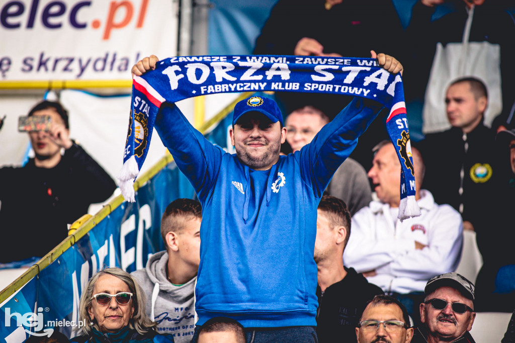 KIBICE na meczu FKS Stal - Widzew Łódź