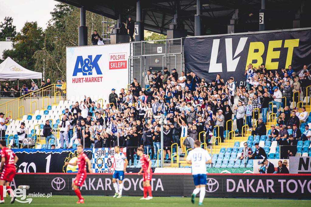 KIBICE na meczu FKS Stal - Widzew Łódź