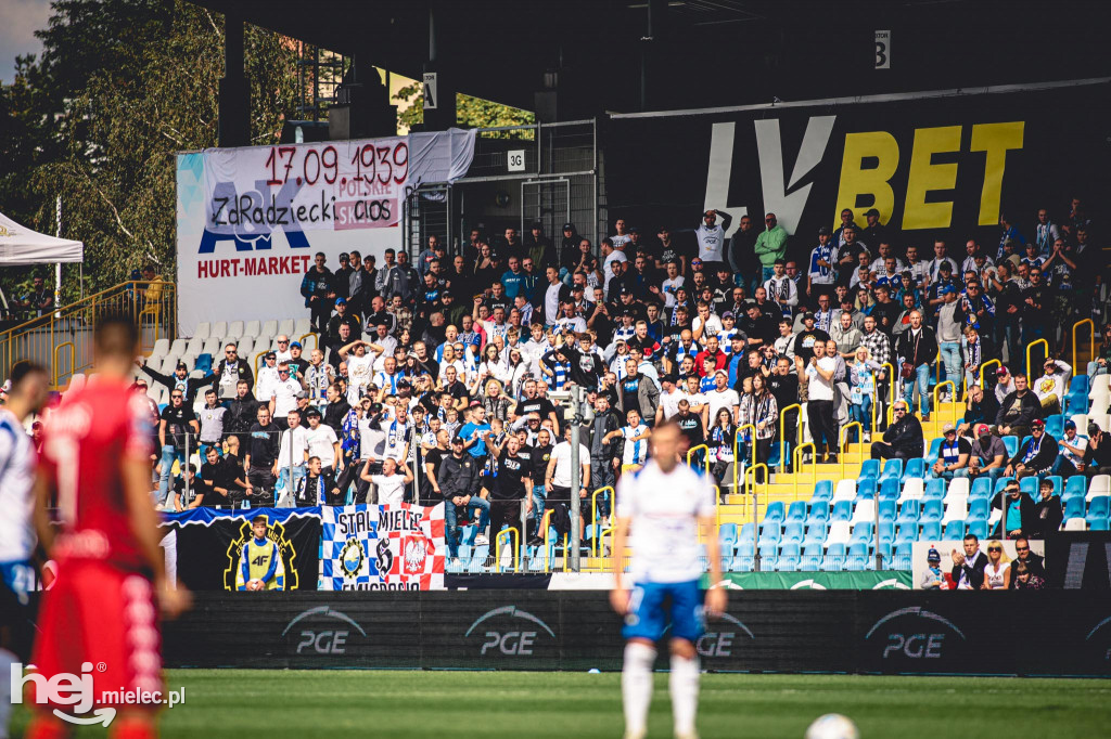 KIBICE na meczu FKS Stal - Widzew Łódź