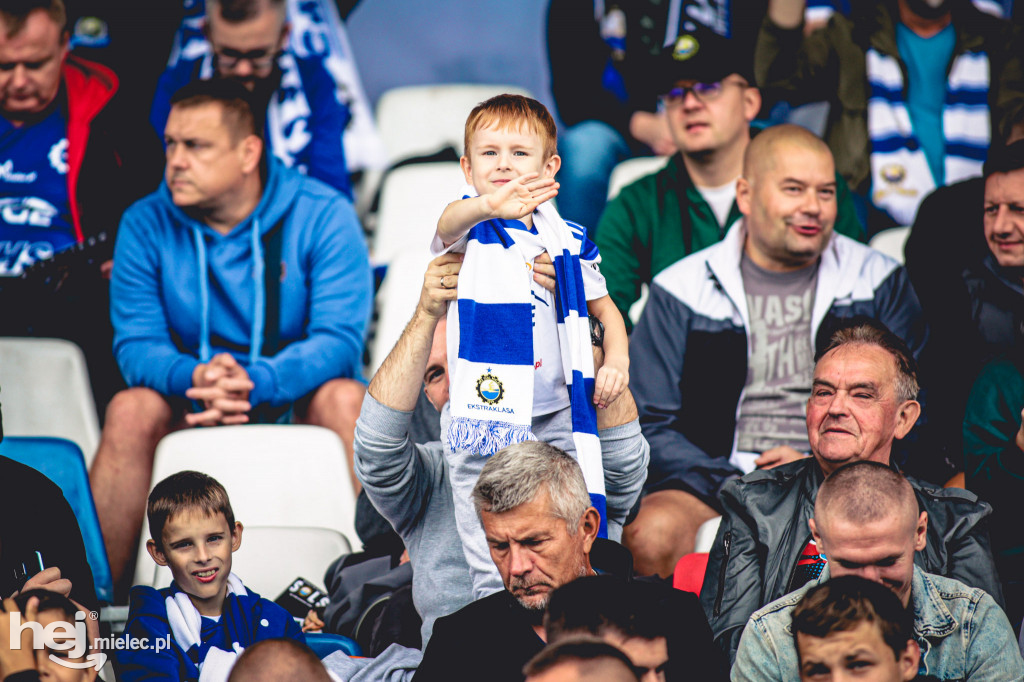 KIBICE na meczu FKS Stal - Widzew Łódź